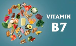 مشخصه های ویتامین ب 7, دوز مصرفی ویتامین ب 7, مواد غذایی حاوی ویتامین ب 7