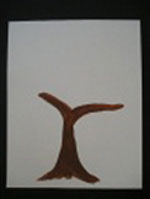 کاردستی درخت,کاردستی درخت پاییزی