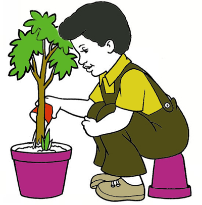 نقاشی روز درختکاری برای بچه ها