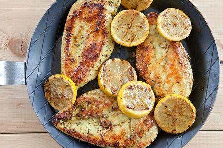 طرز تهیه غذای رژیمی با مرغ, غذای رژیمی با مرغ برای شام, غذای رژیمی با مرغ و قارچ