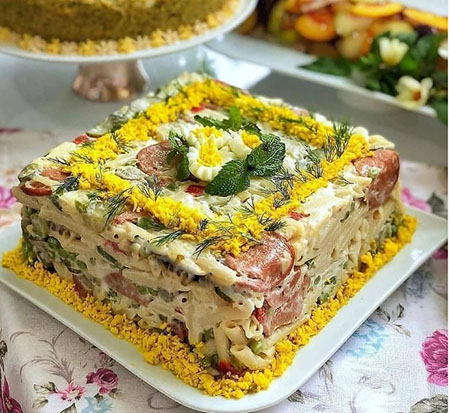 سالاد ماکارونی رژیمی با مرغ طرز تهیه سس سالاد رژیمی, سالاد رژیمی لاغری, انواع سالاد رژیمی با مرغ