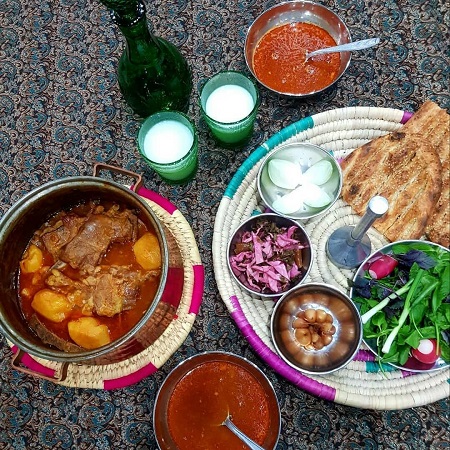 طرز تهیه آبگوشت سیر و غوره, دستور پخت آبگوشت سیر, آبگوشت سیر