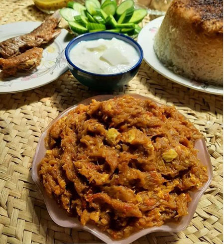 ارزش غذایی و کالری میرزا قاسمی رژیمی میرزا قاسمی رژیمی, طرز تهیه میرزا قاسمی رژیمی, غذاهای سنتی و خوشمزه