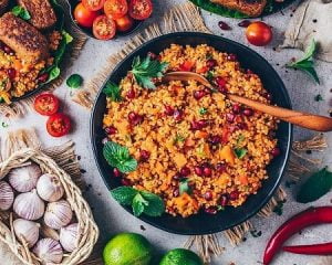 بلغور ترکی با مرغ, بلغور ترکی چیست, بلغور پلو با گوشت
