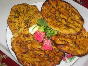 طرز تهیه کاکولی , نان کاکولی چهارمحال بختیاری,طرز تهیه کاکولی با تنور گازی