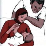 زخم سینه در دوران شیردهی,دوران شیردهی,شر دادن نوزاد