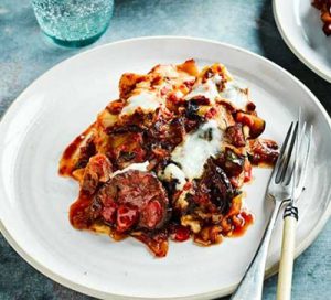 طرز تهیه لازانیا سبزیجات,نحوه درست کردن لازانیا سبزیجات