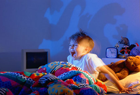 کابوس دیدن کودک,علل کابوس دیدن کودک