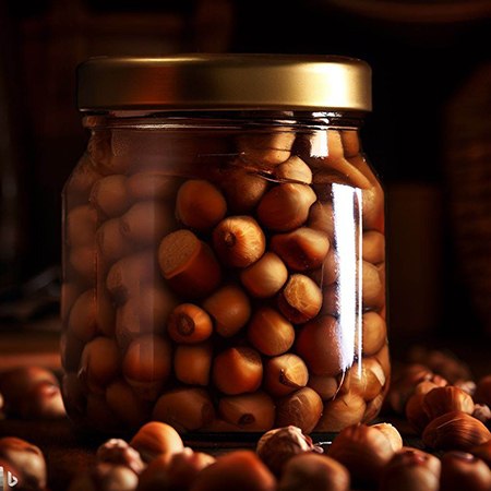 طرز تهیه ترشی فندق ترشی فندق