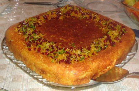  تزیین ته چین,انواع تزیین ته چین,زیباترین تزیین ته چین