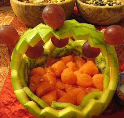 تزیین میوه شب چله , تزیین میوه شب یلدا
