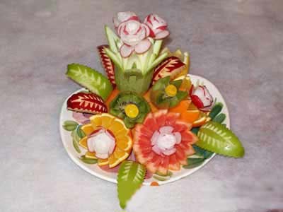 تزیین میوه شب چله , تزیین میوه شب یلدا