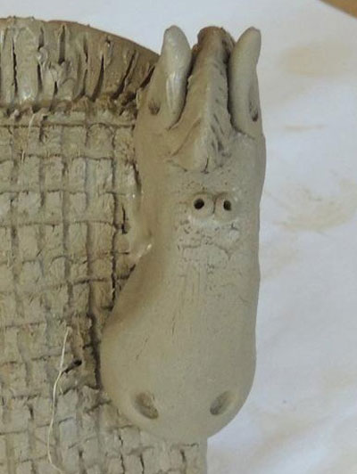 آموزش تصویری ساخت اسب,نحوه ساخت اسب سفالی