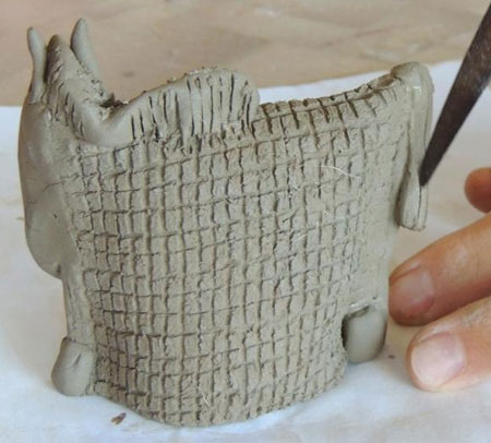 آموزش سفالگری,نحوه ساخت اسب