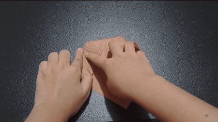 آموزش گام به گام اوریگامی خرس
