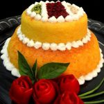 تزیین ته چین,تزیین ته چین مرغ,عکس تزیین ته چین