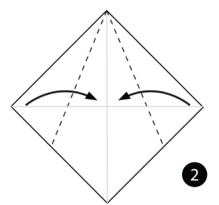 آموزش ساخت اوریگامی گنجشک