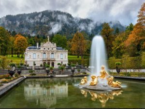 کاخ لیندرهوف, باغهای لیندرهوف