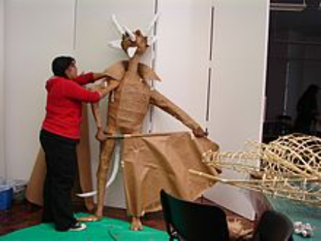 جمجمه پاپیه ماشه مجسمه پاپیه ماشه مکزیک, هنر سنتی مکزیک