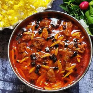 کالری خورشت خلال بادام,ارزش غذایی خورشت خلال بادام