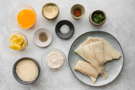 طرز تهیه ماهی هادوک با روکش پانکو