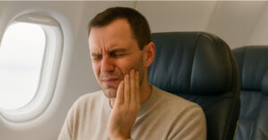 بارودونتالژی, پوسیدگی دندان و فشار